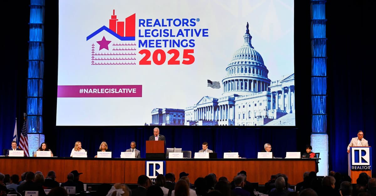 NAR Board of Directors Meeting - Leadership Team on Stage