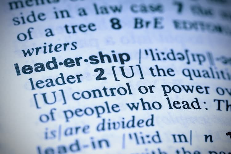 Leadership dictionary definition