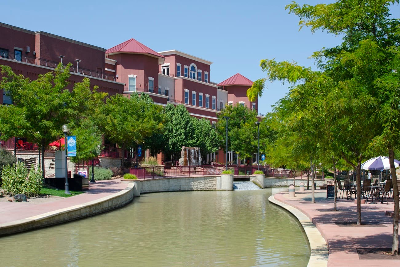 Riverwalk in Pueblo, Colorado