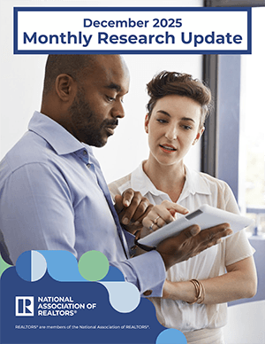 Cover of the NAR Monthly Research Update report